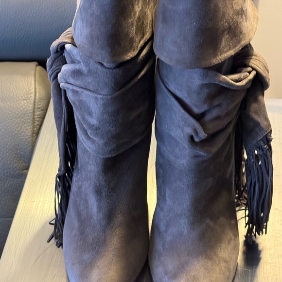 AQUAZZURA Suede Boots - Picture 4 of 5